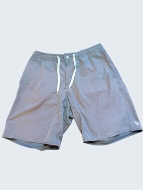 Vuori Men’s RipStop Blue Athletic Shorts.
